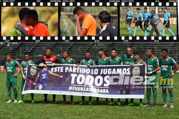 Las curiosas imágenes que no viste en TV de la fecha 13 en Honduras