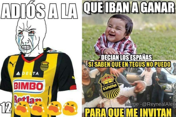 Las fulminantes burlas contra Real España tras ser eliminado por Motagua