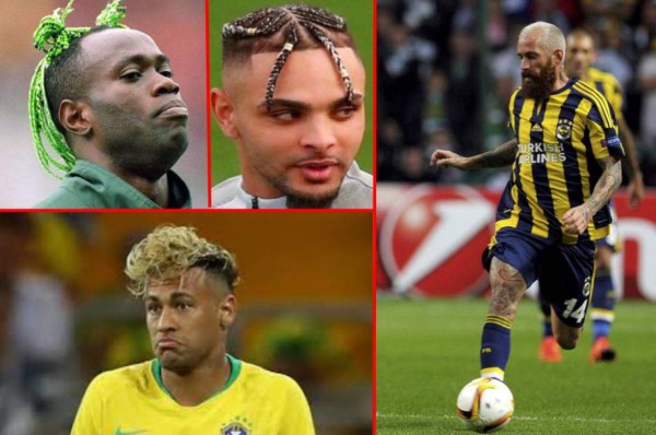 Top: Los peinados más exóticos que se han visto con los futbolistas