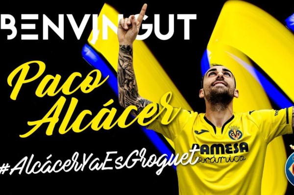 OFICIAL: Paco Alcácer deja al Dortmund y ficha por el Villarreal hasta junio de 2025