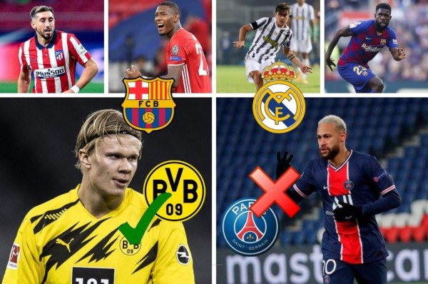 Mercado de fichajes: Oficial el futuro de Neymar, el bombazo de Haaland y Real Madrid es noticia