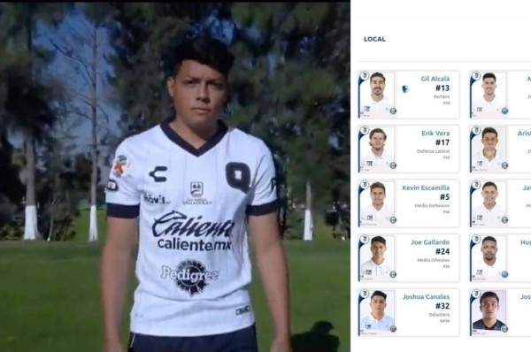 El hondureño Joshua Canales hizo su debut en el triunfo del Querétaro ante Pumas en la Liga MX