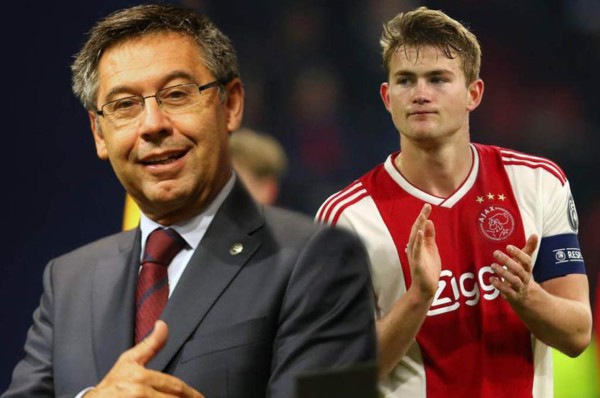 Barcelona: Sorpresiva respuesta de Bartomeu sobre el eventual fichaje de De Ligt
