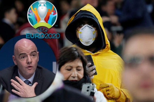 Infantino deja en el aire la Eurocopa: 'No debe cundir el pánico con el coronavirus'