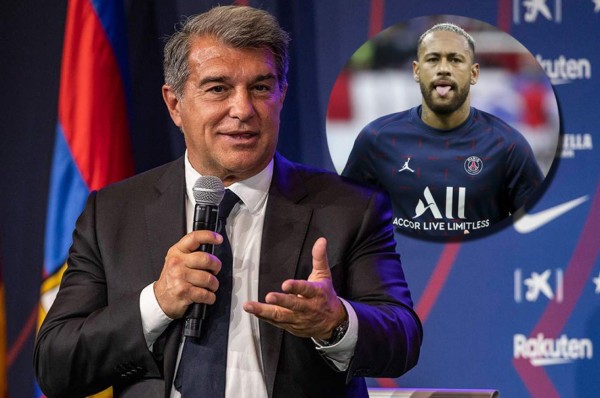 Barcelona: Laporta intentó el fichaje de Neymar y la respuesta que recibió del astro brasileño