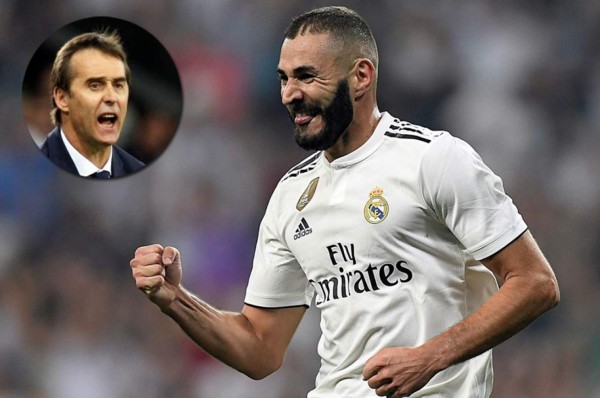 Benzema: 'Lopetegui es muy buen entrenador; estamos con él'