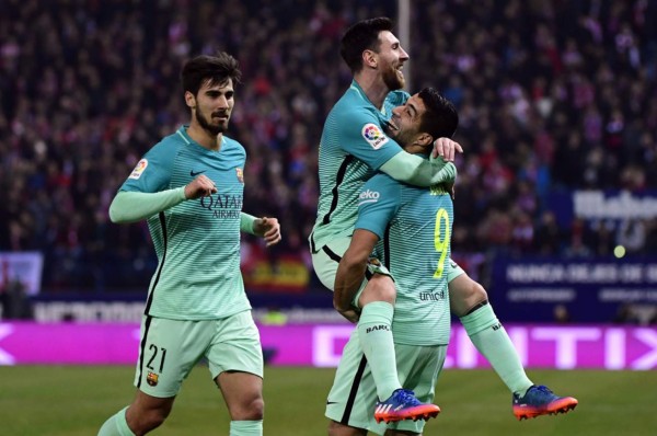 Atlético no puede con el Barcelona y cae en ida de semis de Copa del Rey