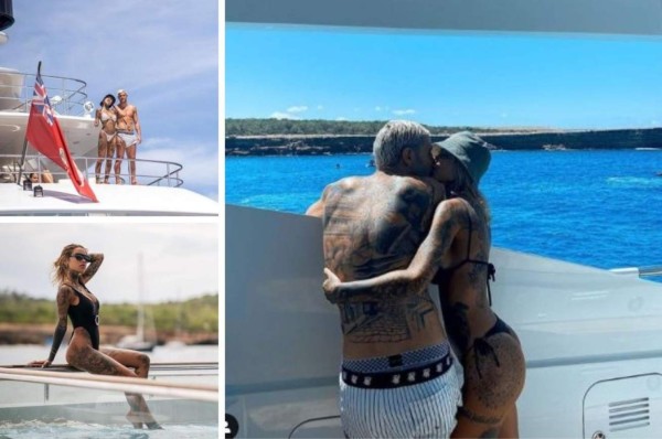 Las vacaciones de Theo Hernández y su nueva novia en Ibiza que están dando de qué hablar