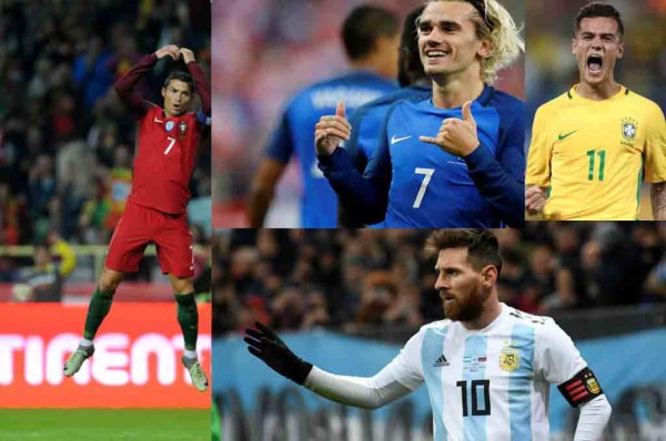 Los jugadores mejor pagados que jugarán el Mundial Rusia 2018
