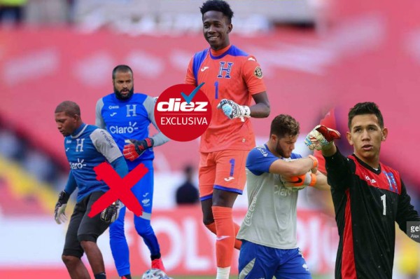 Ni Edrick Menjívar ni Buba López: Alex Güity será el primer portero de Honduras en Tokio 2021