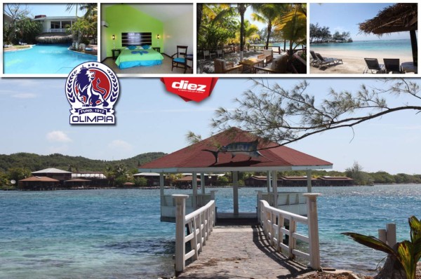 Así es el Fantasy Island, el hotel donde Olimpia se hospeda en Roatán