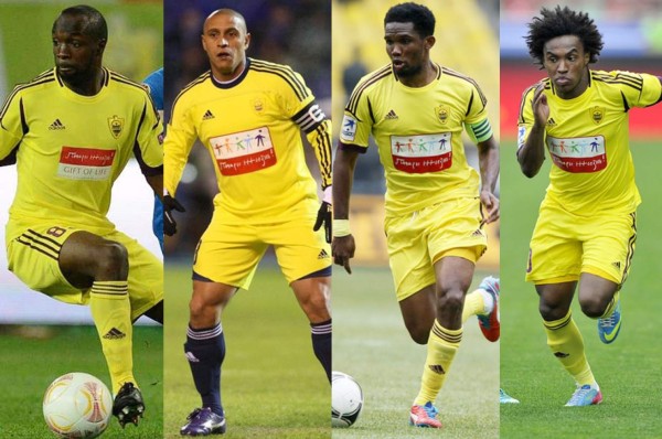 Anzhi, antiguo club de Eto'o y Roberto Carlos, al borde de la bancarrota