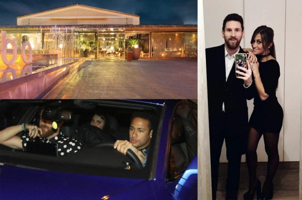FOTOS: Así fue la fiesta exclusiva de Neymar con sus compañeros