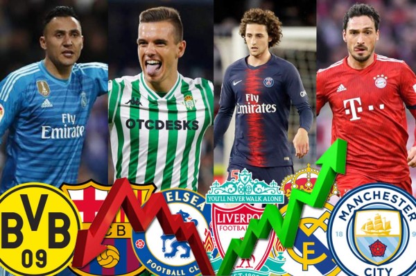 Fichajes Europa: Real Madrid tiene 'hechas' tres salidas y Atlético le quita jugador