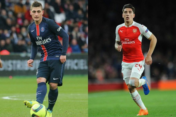 Marco Verratti y Héctor Bellerín, son los favoritos para el Barcelona