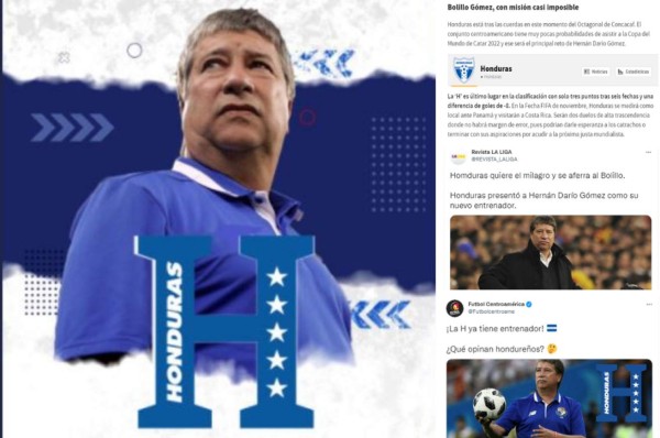 'Con casi misión imposible y confían enderezar el rumbo': La prensa internacional sobre la llegada del Bolillo Gómez a Honduras