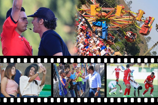 NO SE VIO: La furia de Arboleda y Troglio, juegos mecánicos y la belleza en Cortés