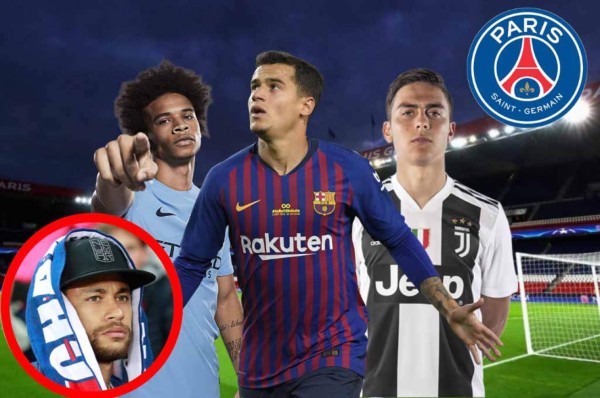 Los sorpresivos candidatos que tiene el PSG para sustituir a Neymar; Coutinho el favorito