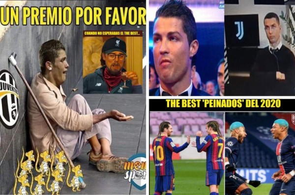 Cristiano Ronaldo y Messi son destrozados con memes tras los premios The Best