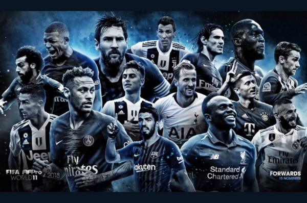 Notables ausencias: Los nominados al equipo ideal del año FIFA-FIFPro