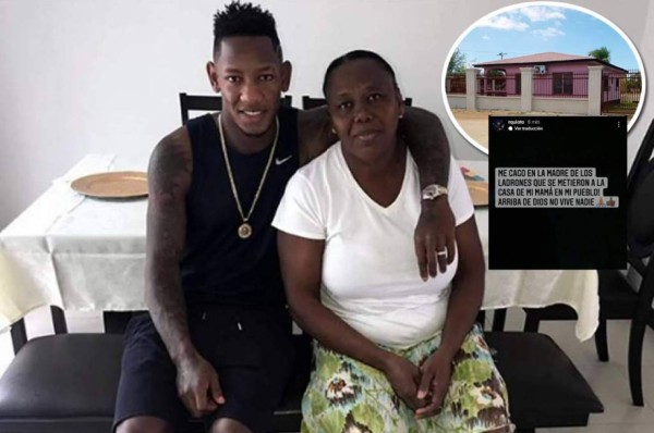 Explosión de Romell Quioto ¡por ladrones que ingresaron a la casa su madre en su pueblo natal!