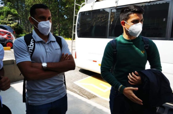 Llegada de los legionarios y pruebas de covid-19: Así inició la concentración la Selección Nacional de Honduras