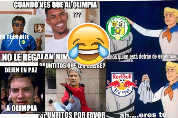 Los memes que deja la derrota del Olimpia frente al Juticalpa