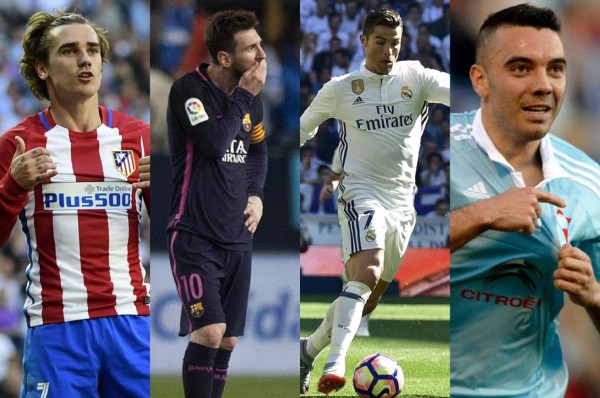 Así quedó la tabla de goleo de la Liga de España