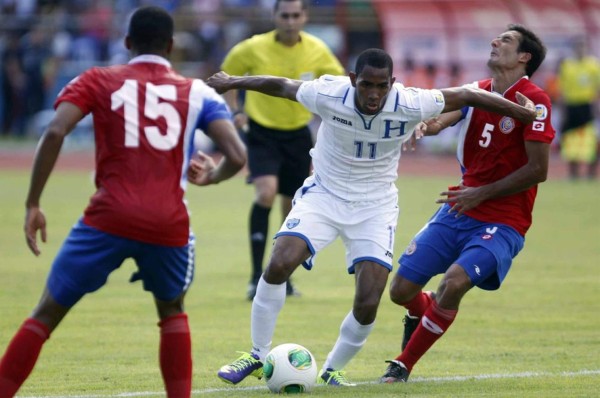 Honduras con números a favor ante Costa Rica en San Pedro Sula