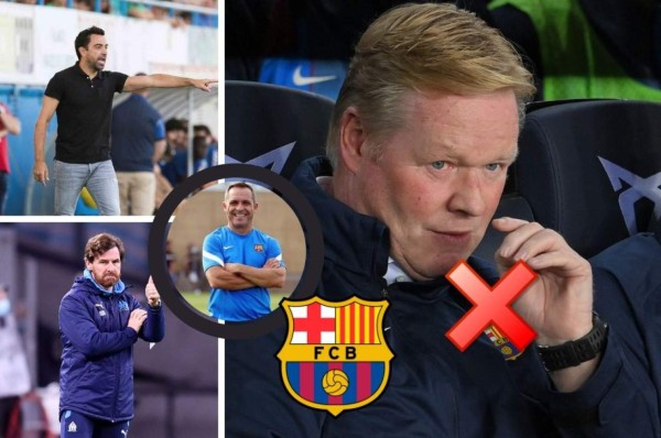 Koeman no continuaría en el Barcelona: Los técnicos que suenan y el gran favorito de Laporta