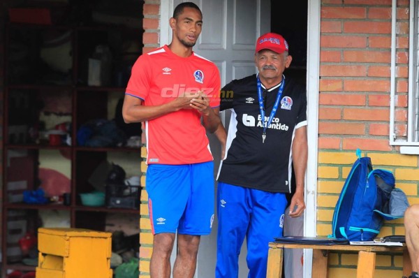 Jerry Bengtson arregla con Olimpia y se reintegra a los entrenamientos