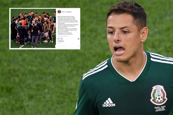 Chicharito Hernández: 'No perdimos por pendejos'