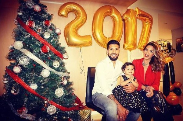 IMPERDIBLE: Así recibieron el año 2017 las máximas estrellas del fútbol