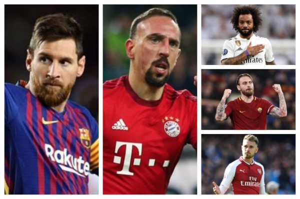 Los futbolistas que han estado al menos 10 temporadas en su equipo actual