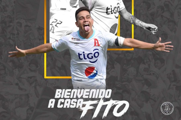 Rodolfo 'Fito' Zelaya vuelve al Alianza de El Salvador tras su paso por México