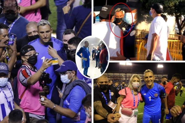 Un ejemplo para todos los futbolistas: Keylor Navas se fotografió con hondureños, siempre amable y con una sonrisa