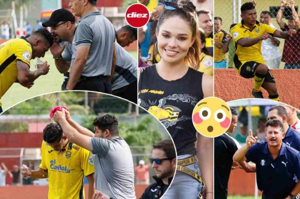 NO VISTE EN TV: Exmiss Honduras enamora en el Micheletti y el 'caballito' del Chino López