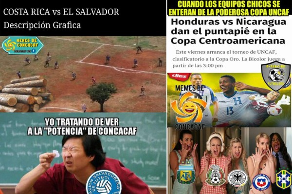 Se burlan en memes de Costa Rica y El Salvador por su empate en Copa Centroamericana