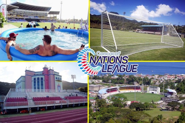 ¡Raros y bonitos! Los estadios más curiosos de la Liga Naciones de Concacaf