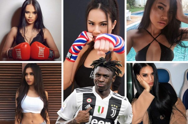 Nif Brascia, la luchadora tailandesa que conquistó a Moise Kean, nuevo fichaje del Everton