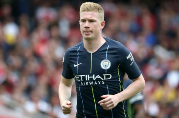 Kevin De Bruyne, pendiente de pruebas tras lesionarse en el entrenamiento del Manchester City&nbsp;&nbsp;