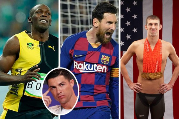 Los 20 mejores deportistas masculinos del siglo XXI, Messi supera con claridad a Cristiano