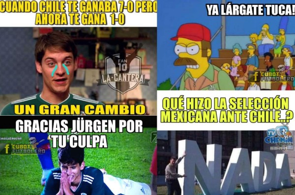 Memes: Hacen pedazos a México por su nueva derrota ante Chile