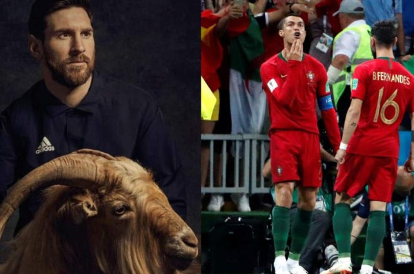 La nueva celebración de Cristiano Ronaldo habría sido una dedicatoria para Messi