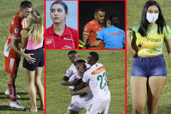 ¡No se vio en TV! El enorme beso de Chavasco; la belleza que eclipsó La Ceiba y la furia de Jorge Cardona