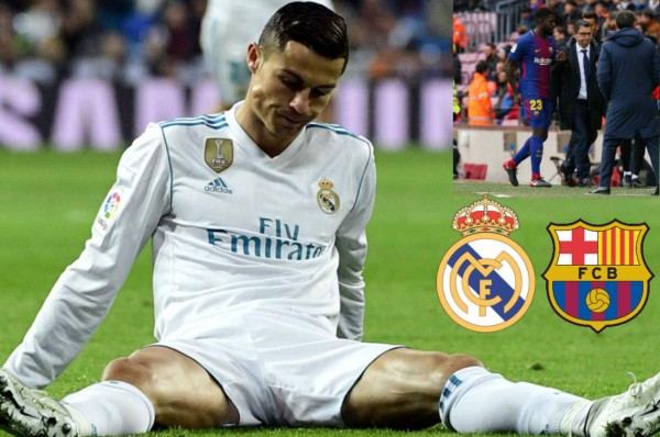 Los jugadores del Real Madrid y Barcelona que son bajas y dudas para el clásico