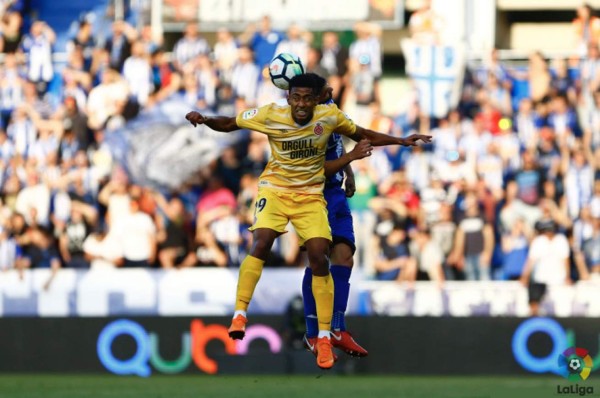 La sequía que vive el 'Choco' Lozano con el Girona de España