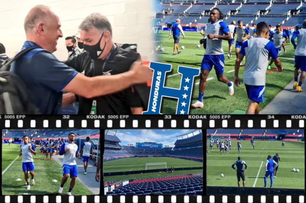 El saludo de Coito con el 'Tata' Martino: así se preparó Honduras antes de medirse a Estados Unidos en Denver