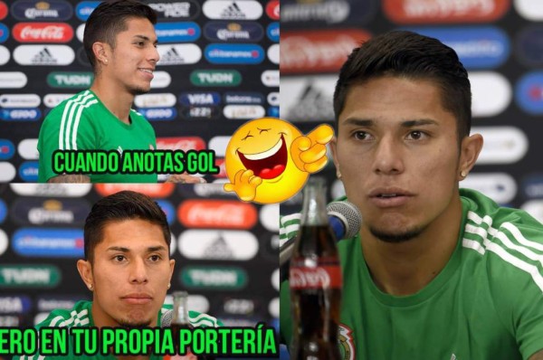 ¡Terrible! Atacan a Carlos Salcedo en los mejores memes del México-Panamá