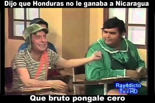 Los divertidos memes que dejó el triunfo de Honduras ante Nicaragua